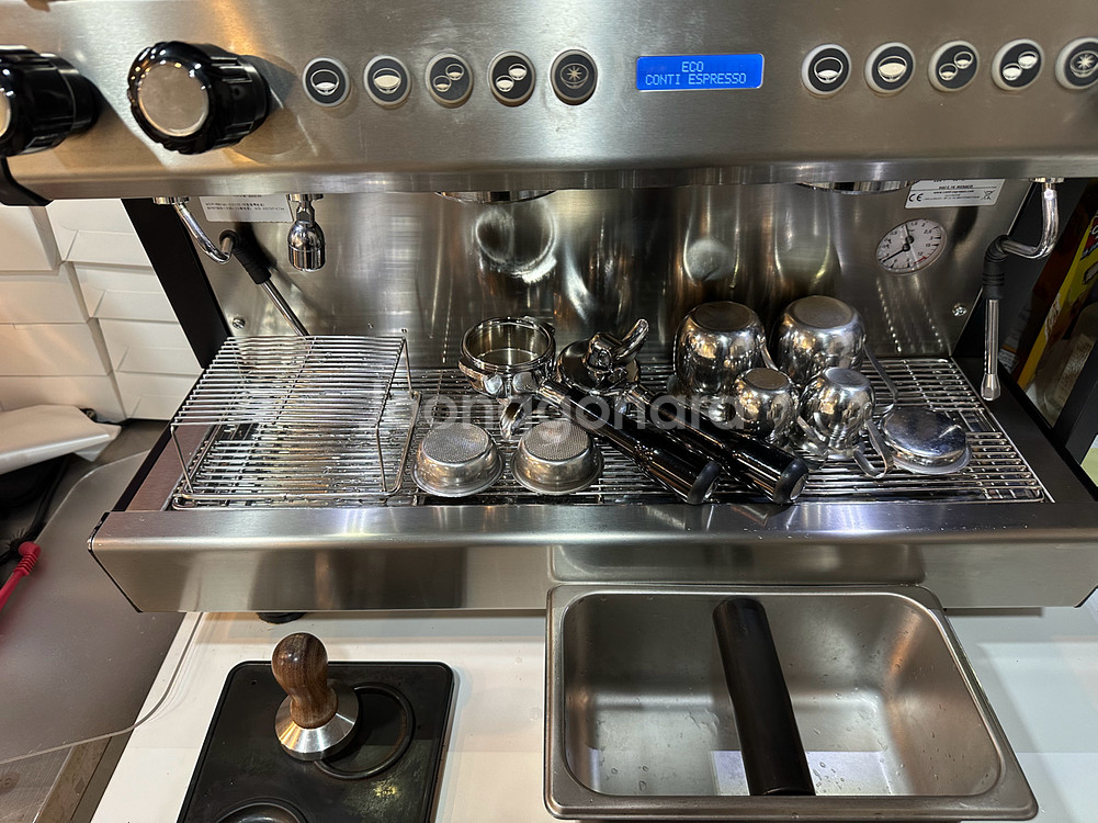 콘티아이언 PID2그룹 반자동 커피머신--7