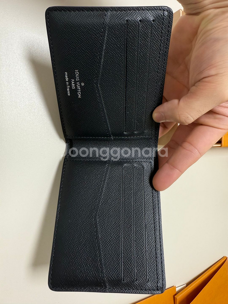 루이비통 슬렌더 모노그램 이클립스 반지갑--4