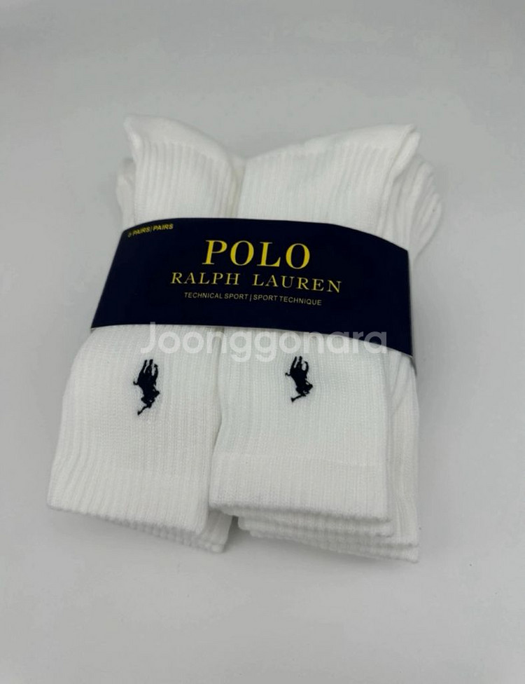 폴로 랄프로렌 양말 삭스 6세트 6켤레 미개봉 새제품--0