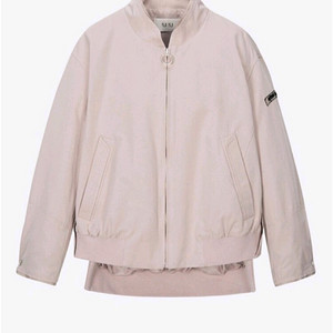 SJSJ 레터링 패딩 블루종