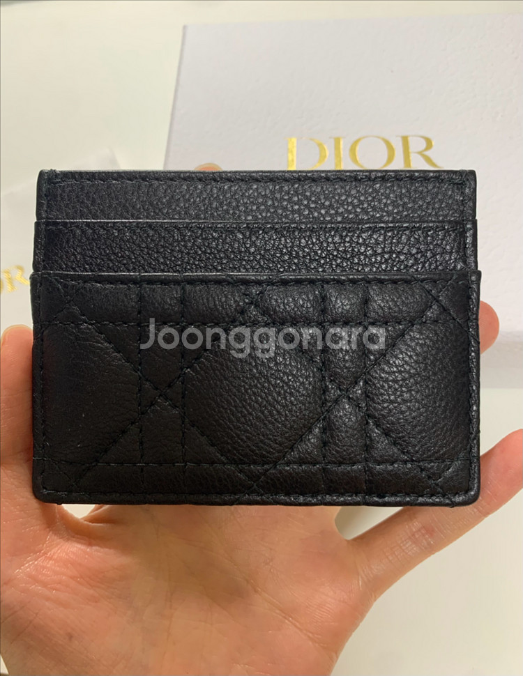 디올 까나쥬 여성 카드지갑 새상품--1