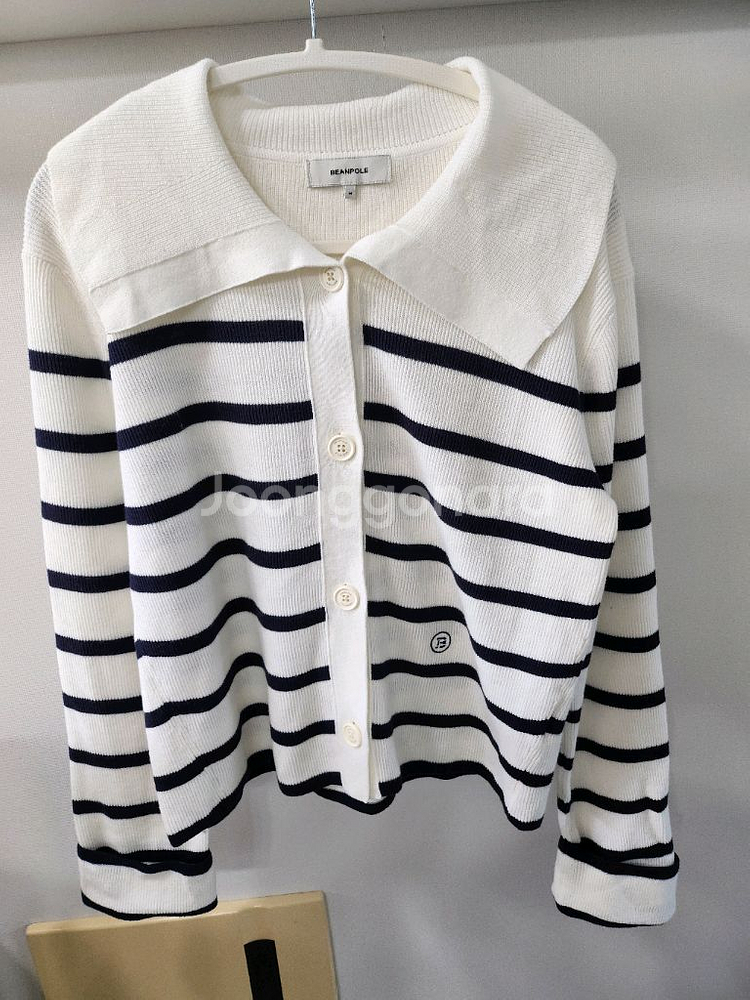 빈폴 스트라이프 니트 가디건--0