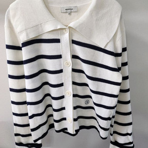 빈폴 스트라이프 니트 가디건