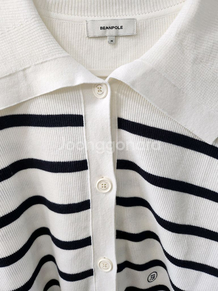 빈폴 스트라이프 니트 가디건--1