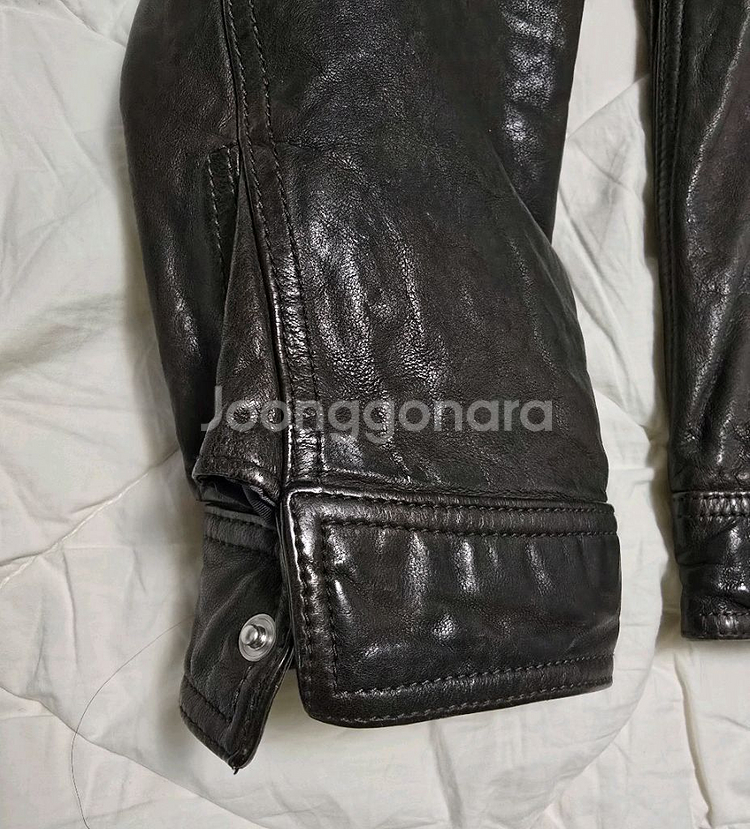 AND Z 이태리 베지터블 양가죽 자켓 (라이딩 자켓--5