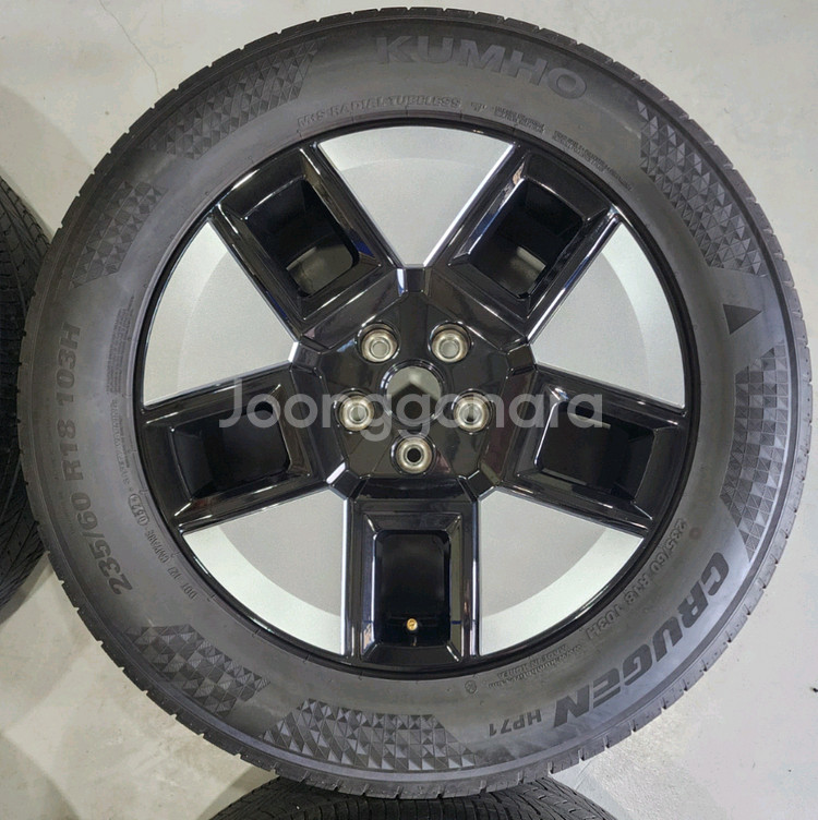 싼타페 mx5 하이브리드 18인치 휠타이어, 235 60 18--2