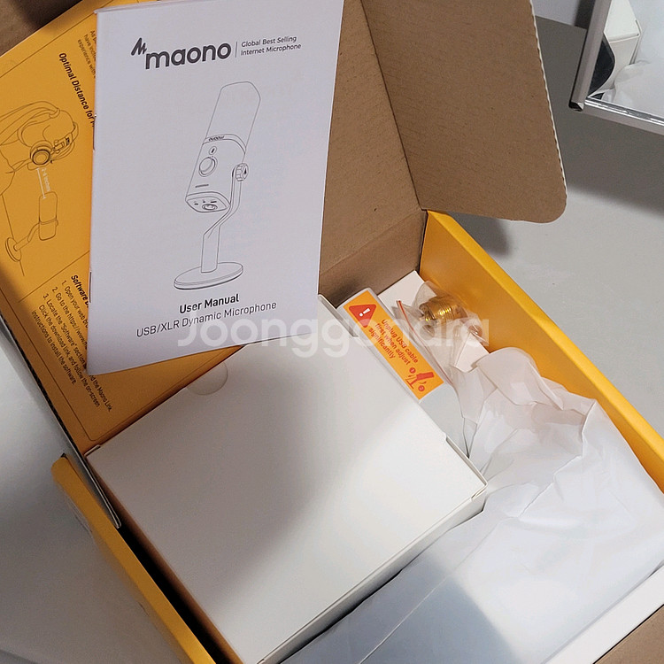 [무료배송/새상품] 마오노 PD100X USB XLR 다이나믹 마이크 게이밍 방송용 녹음용--3