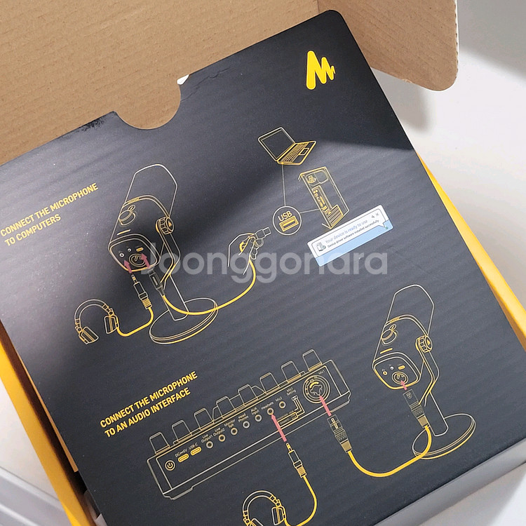 [무료배송/새상품] 마오노 PD100X USB XLR 다이나믹 마이크 게이밍 방송용 녹음용--4