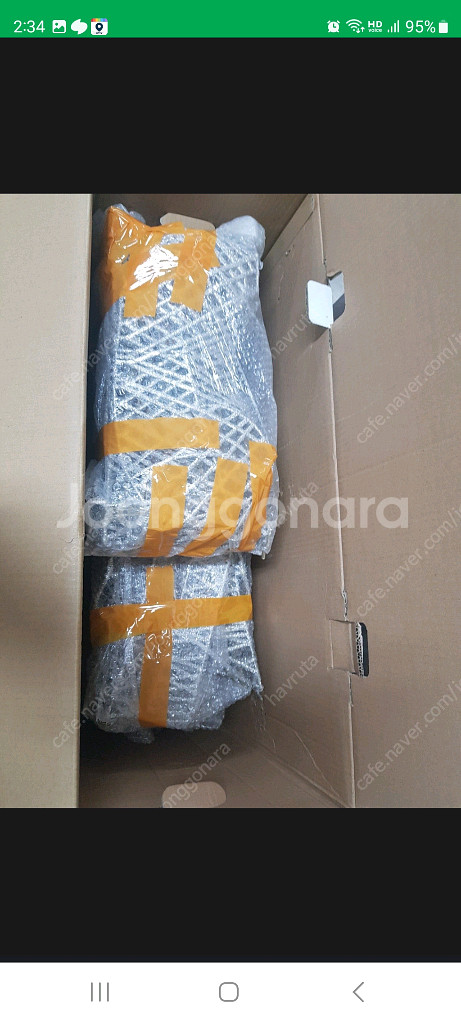 코스트코 크리스마스 리본 사슴가족 LED 장식 미개봉 새상품--6