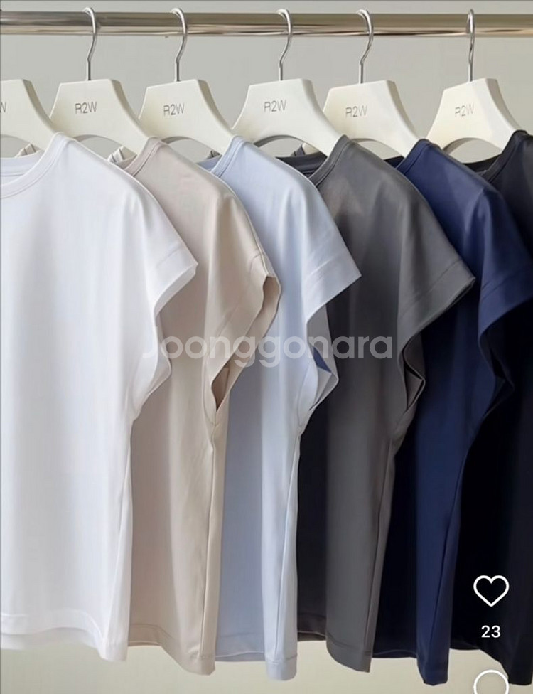 알투더블유 코튼 티셔츠--0