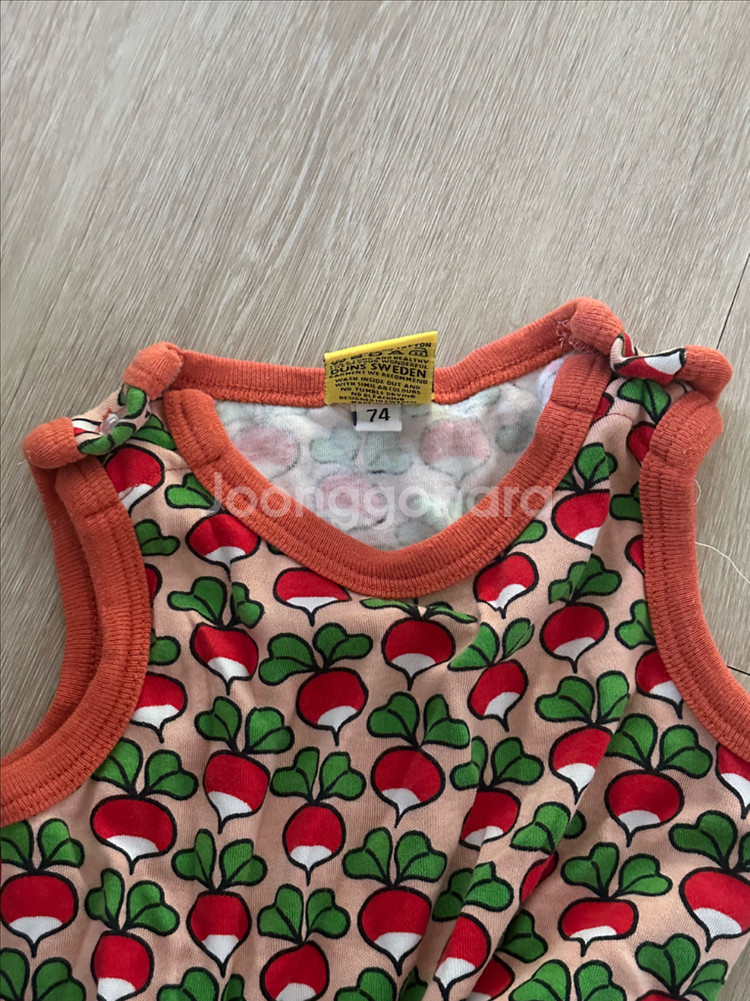 던스 체리 패턴 아동 덩가리 74--4