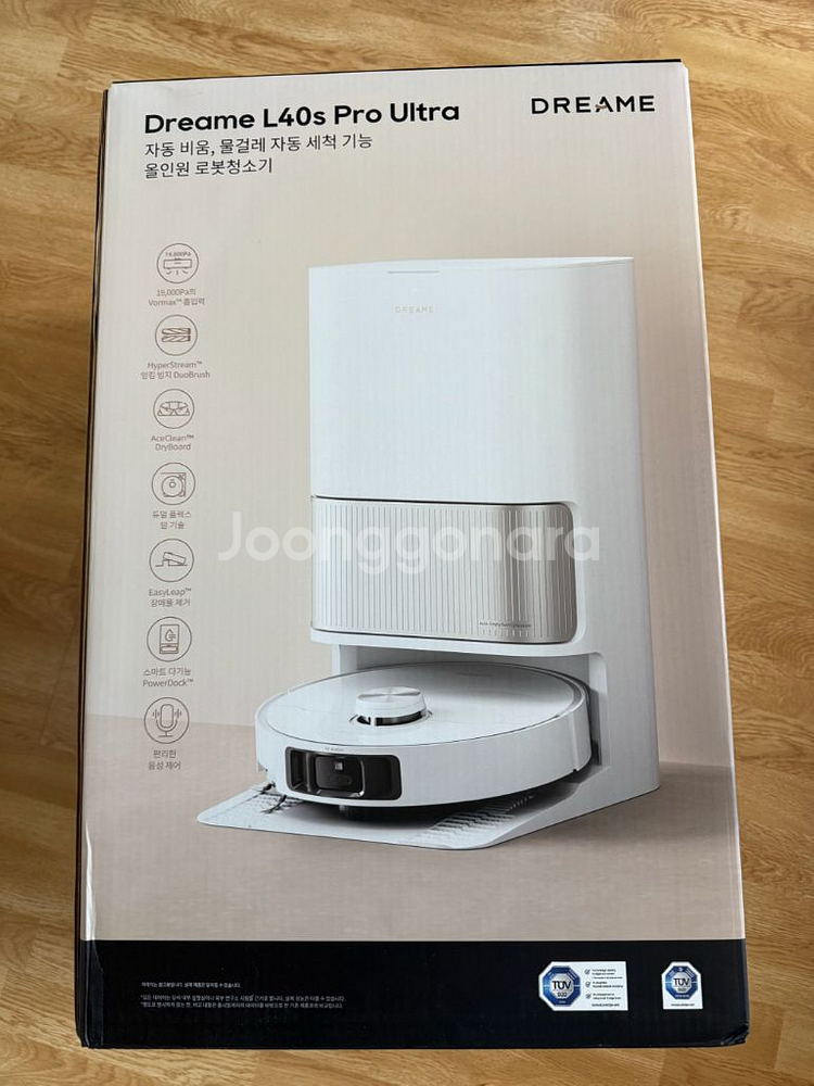 미개봉 드리미 L40s pro ultra 로봇청소기 dreame--0