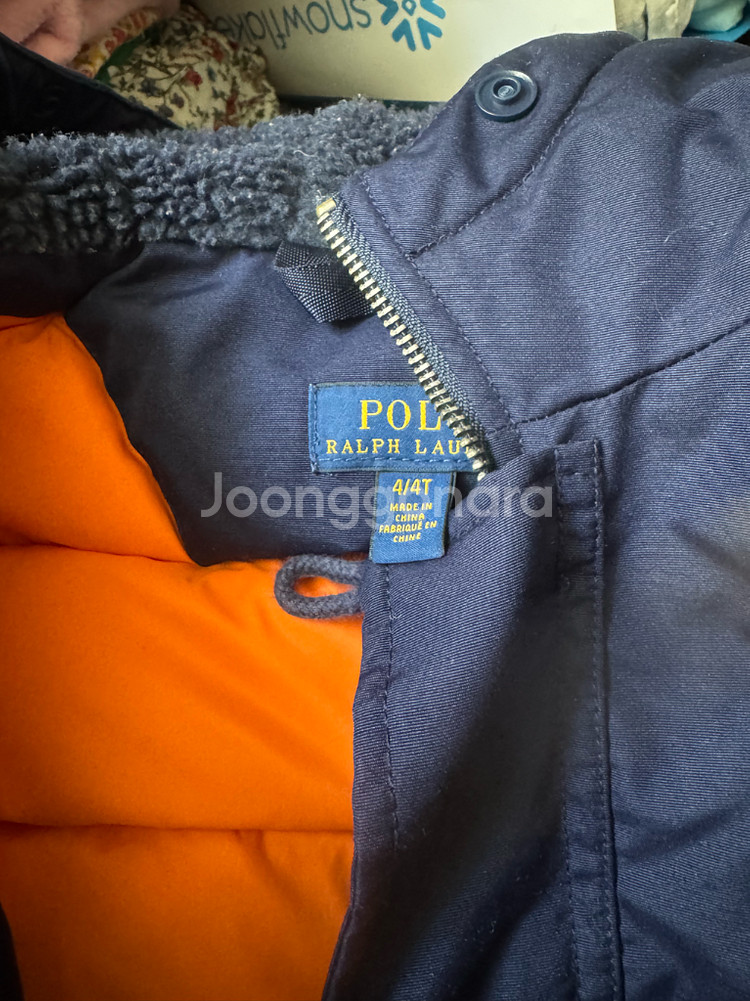 110사이즈 폴로 패딩 카터스 스키복세트 베네통 원피스 와 투피스 등 여아 옷--0