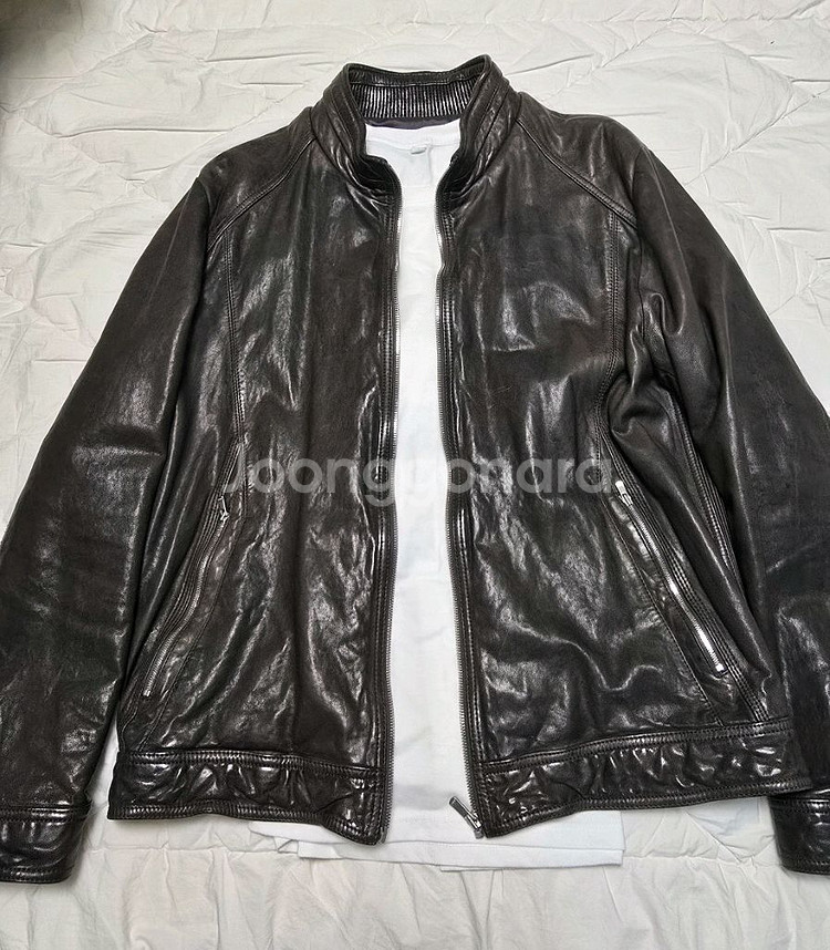 AND Z 이태리 베지터블 양가죽 자켓 (라이딩 자켓--7