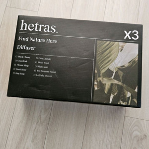 헤트라스 디퓨저 플라워샵 500ml x 3개