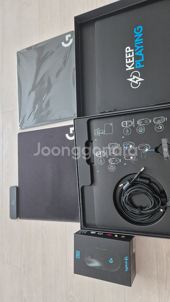 로지텍 G PRO 무선 게이밍 마우스, 파워플레이--0