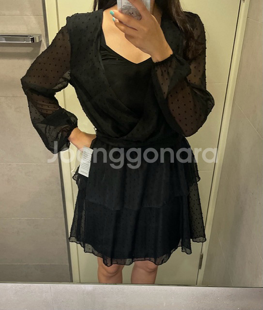 Nordstrom 블랙 원피스 (XS) 새상품--6