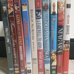고전 해외영화 DVD10장 일괄