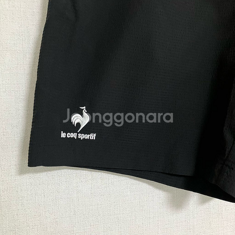 르꼬끄 스포르티브 트레이닝 반바지 블랙 (85)--3