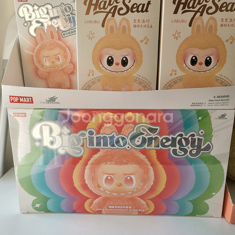 팝마트 라부부 하이라이트 홀박스 인형 키링 저렴하게 판매--1