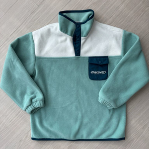 디스커버리 키즈 플리스 풀오버 140(세탁만 해둔 새상품)