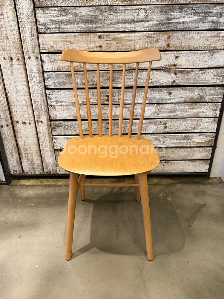 원목 식탁 의자/새제품--2