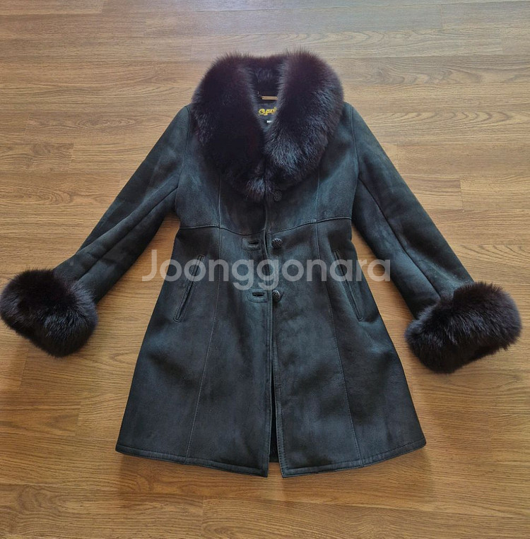 여성 양가죽 무스탕코트--0