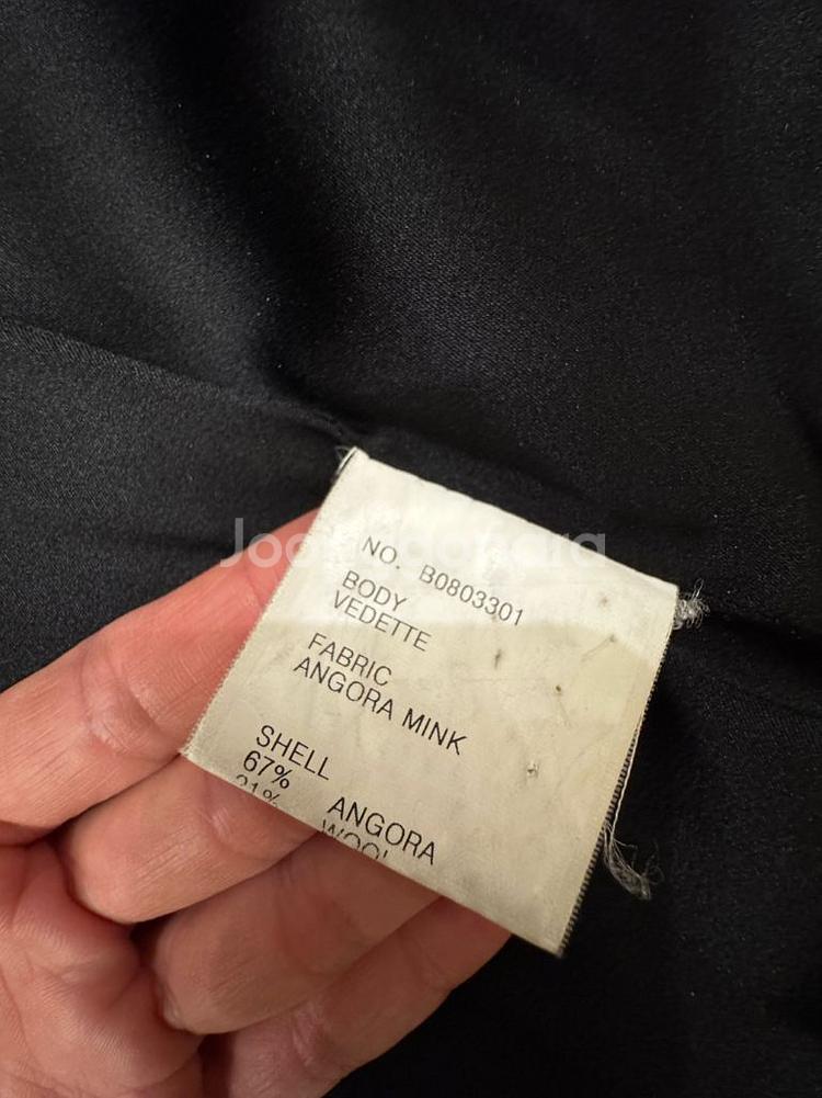 띠어리 여성 코트 - A라인 밍크 앙고라 코트 (0사이즈)--3