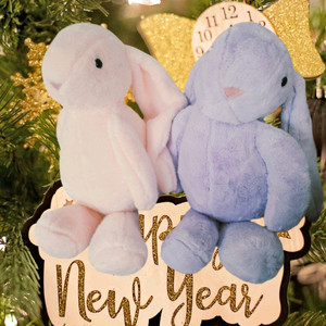 토끼 애착 인형