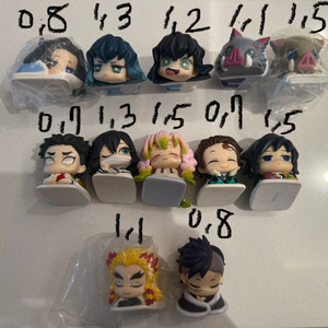 귀멸의칼날 오네무탄 이노스케 이구로 기유 미츠리 렌고쿠 겐야 귀칼 가챠 이미지