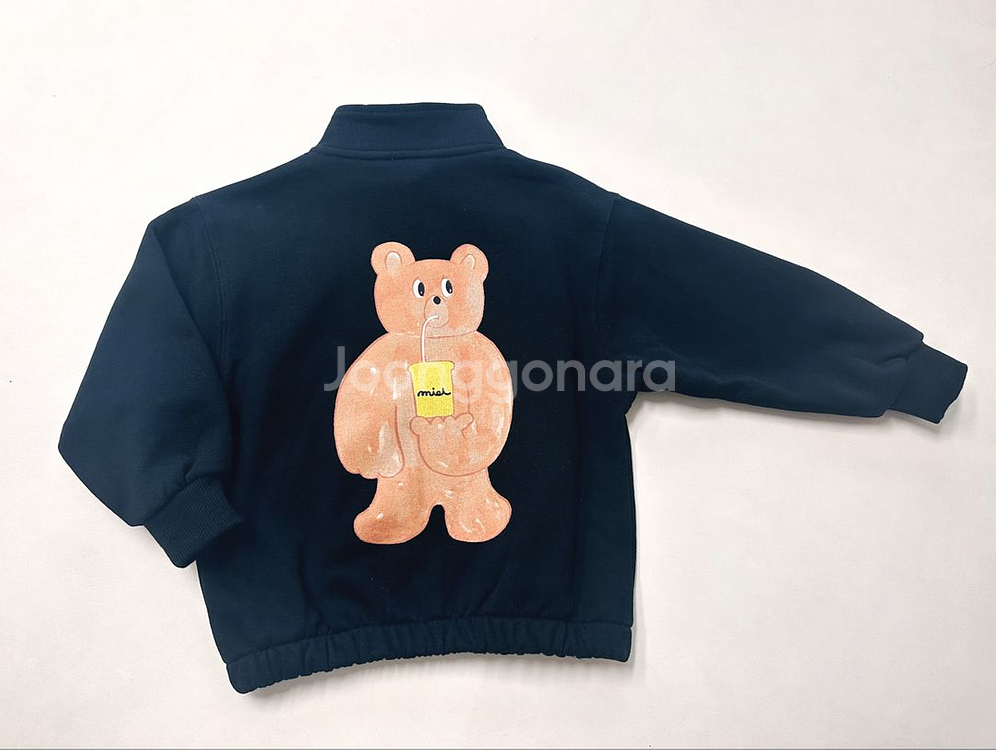 리미떼두두 25가을 곰돌이 집업 S (새상품)--1