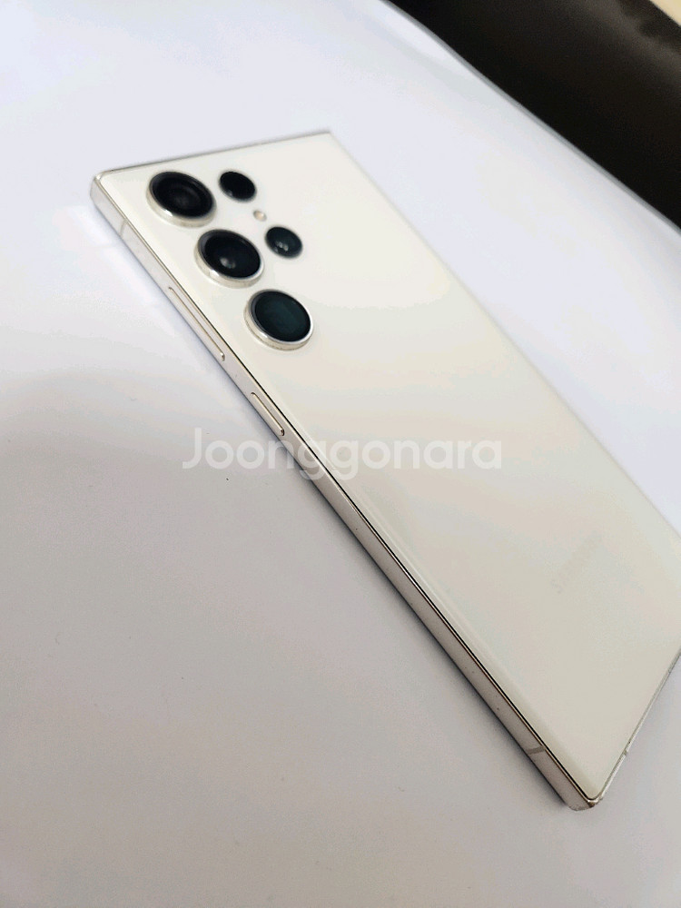 갤럭시S23울트라 잔상없어요 256기가 크림--4