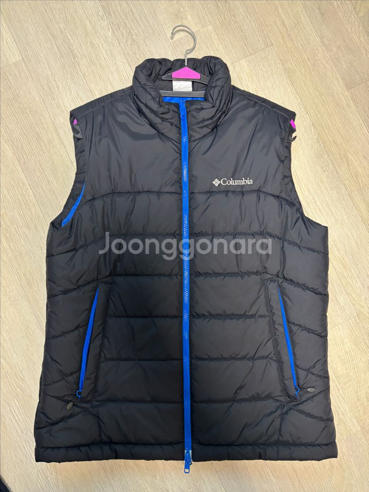 컬럼비아 패딩조끼 판매--0