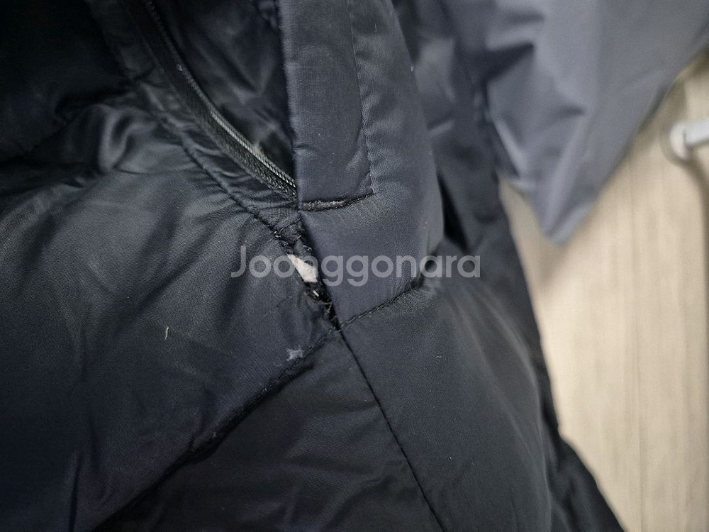 노스페이스 경량 롱패딩(100)--4