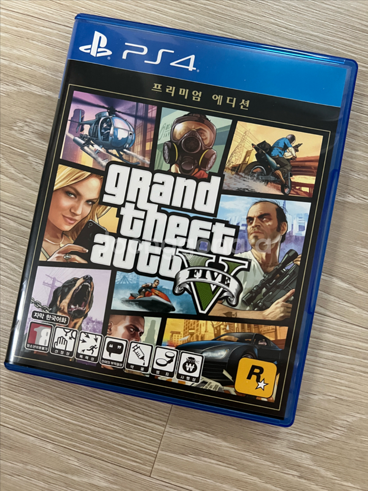 PS4 GTA5 프리미엄 에디션--0