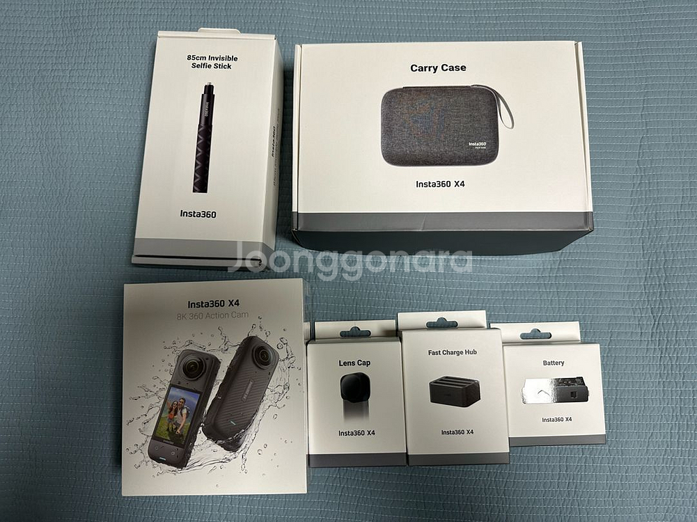 인스타360 엔듀로 키트 X4 8K 액션캠 풀세트--3