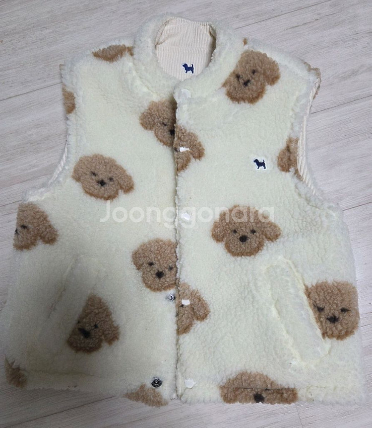 블루독베이비 도기 리버시블 조끼 4세--0