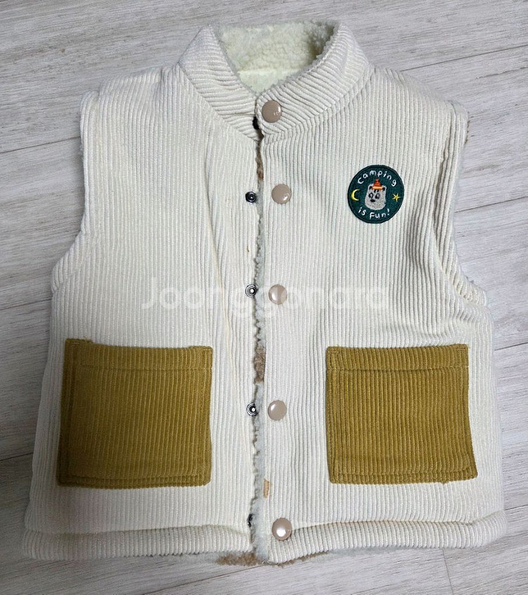 블루독베이비 도기 리버시블 조끼 4세--1