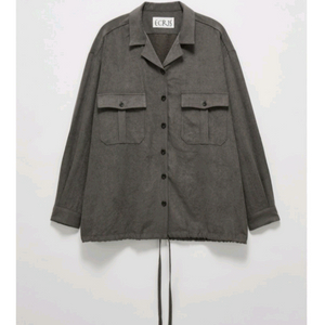 에크리스 아워스웨이드포켓자켓 그레이 새상품 팔아요