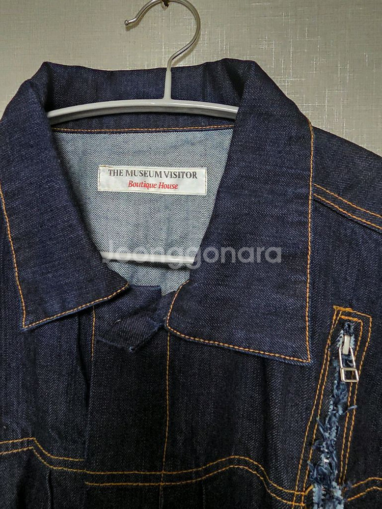 더뮤지엄비지터 데님 자켓--1