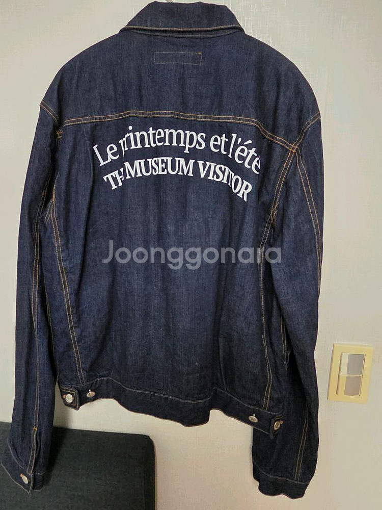 더뮤지엄비지터 데님 자켓--2
