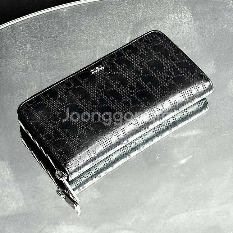[새상품급]디올 오블리크 갤럭시 지퍼돌이 장지갑--1