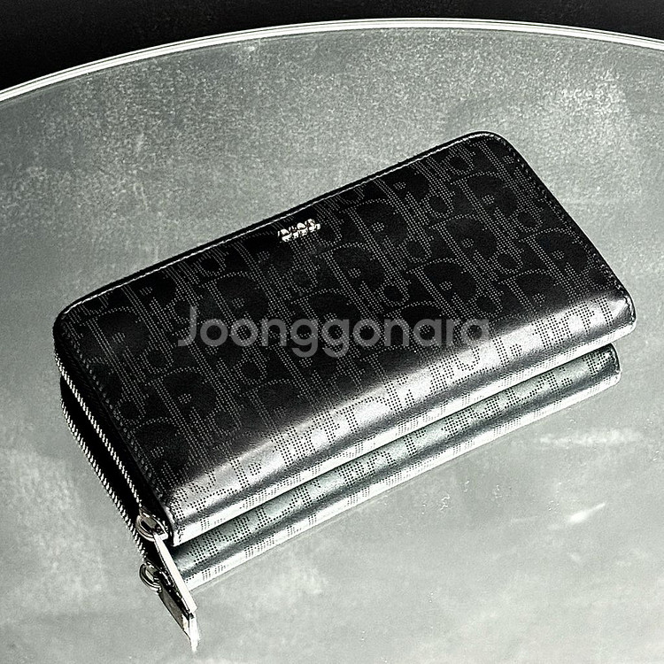 [새상품급]디올 오블리크 갤럭시 지퍼돌이 장지갑--0