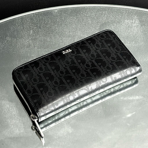 [새상품급]디올 오블리크 갤럭시 지퍼돌이 장지갑