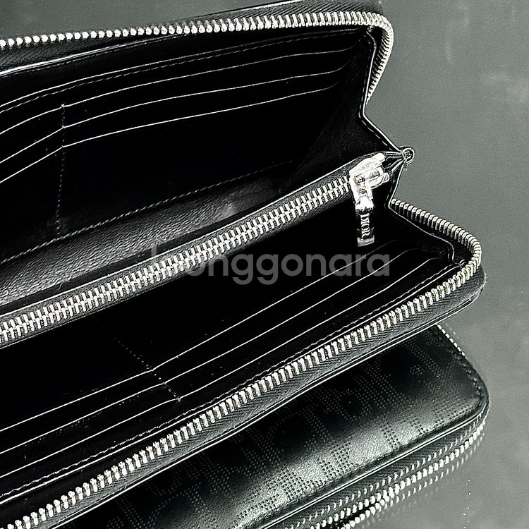 [새상품급]디올 오블리크 갤럭시 지퍼돌이 장지갑--6