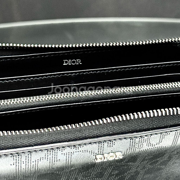 [새상품급]디올 오블리크 갤럭시 지퍼돌이 장지갑--7