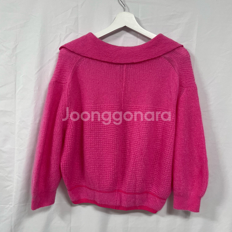 [한섬] 시스템 모헤어 블렌드 카라 니트--2