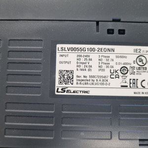LS전기 G100 0.4kW 인버터