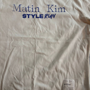 스타일런 with 마뗑킴 콜라보 티셔츠