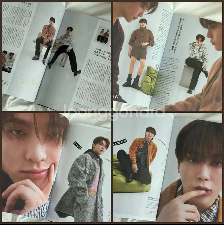 세븐틴 승관 디노 일본 잡지 바일라 BAILA--2